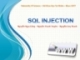 Đề tài: SQL Injection.