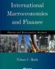 International Macroeconomics and Finance: Theory and Econometric Methods