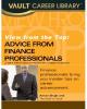 View from the Top: Advice from Finance Professionals