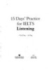 Ebook 15 days' practice for IELTS listening