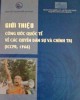 Ebook Giới thiệu Công ước quốc tế về các quyền dân sự và chính trị (ICCPR, 1966): Phần 1 – NXB Hồng Đức