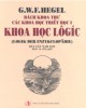 Ebook Bách khoa thư các Khoa học triết học I - Khoa học Logic: Phần 2